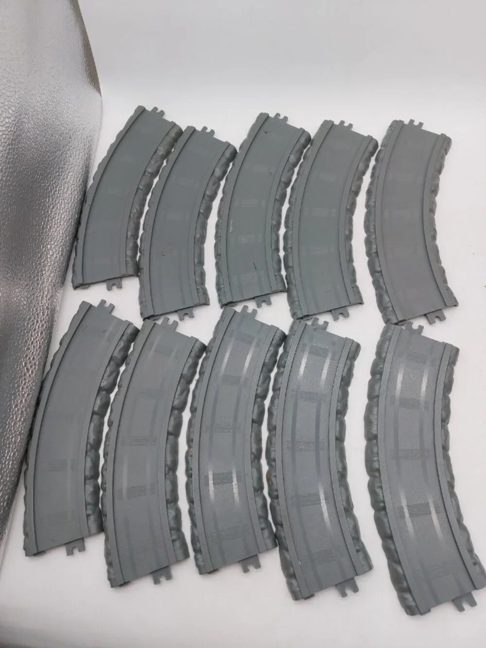 ERTL Thomas  & Friends Turntable Playset 10 Replacement Track Pieces Only 1996